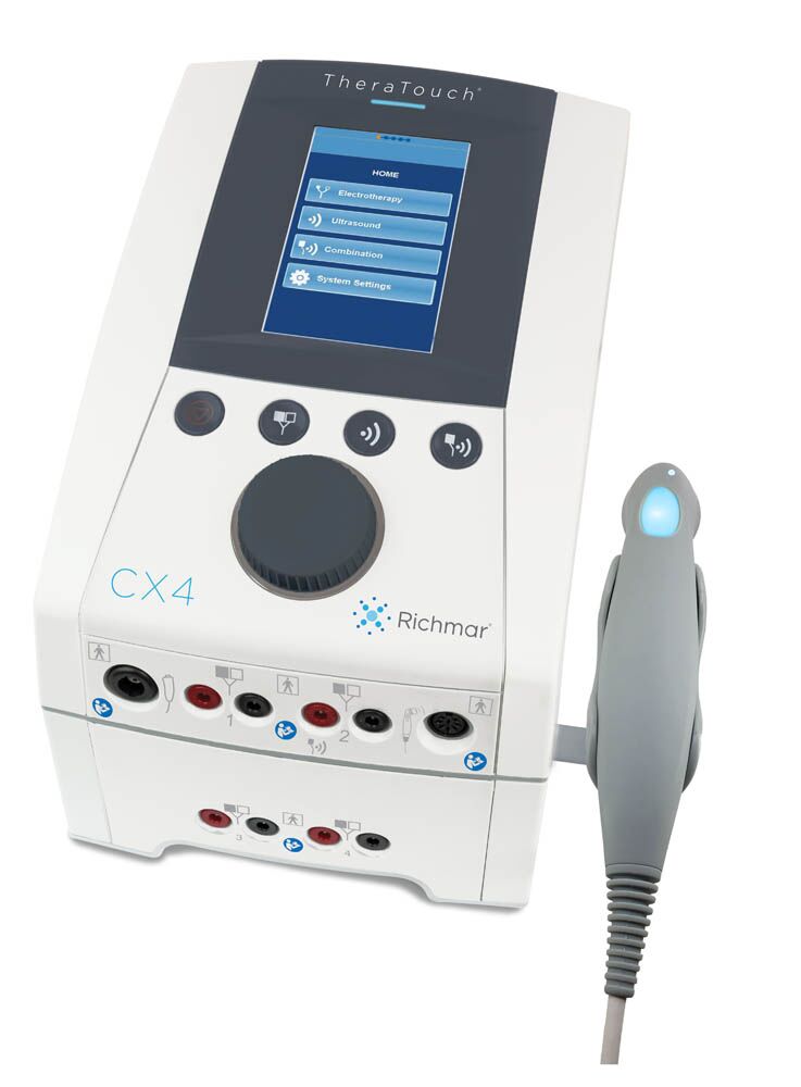 PROMO RICHMAR THERATOUCH CX4 - 4  CHANNEL STIM W/ ULTRASOUND ***PLUS FREE CART***