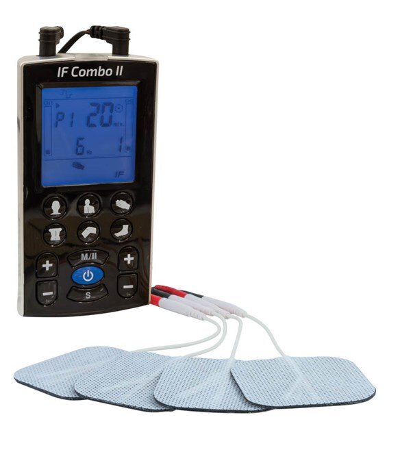 Ultima 5 Digital TENS unit complete with accessories and carry